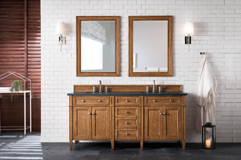 James Martin Brittany 72" Double Vanity - Luxe Bathroom Vanities