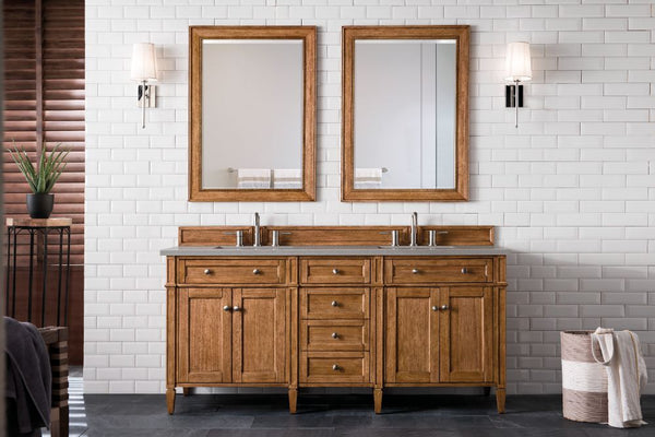 James Martin Brittany 72" Double Vanity - Luxe Bathroom Vanities