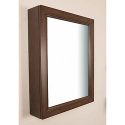 Bellaterra Home 24 in Mirror cabinet-wood - Luxe Bathroom Vanities