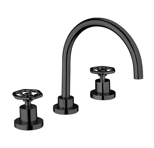 LaToscana LUCIA Widespread Lavatory Faucet with Lever Handles - Luxe Bathroom Vanities