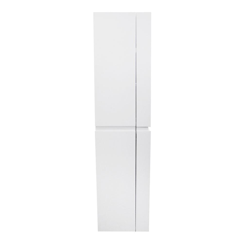 Bellaterra Home Wall Mount Linen Cabinet- White - Luxe Bathroom Vanities