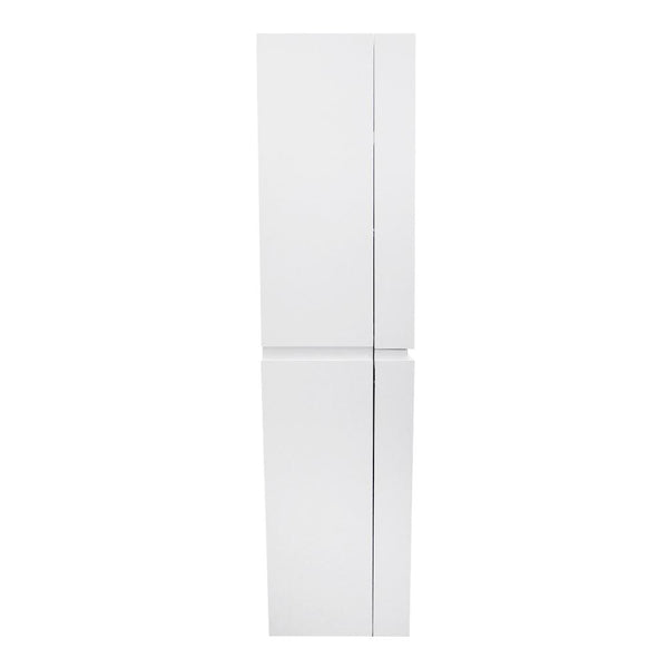 Bellaterra Home Wall Mount Linen Cabinet- White - Luxe Bathroom Vanities