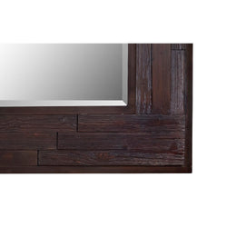 Bellaterra Home 29" Rectangle Wood Frame Mirror - Luxe Bathroom Vanities
