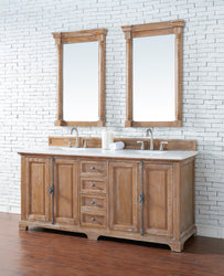 James Martin Providence 72" Double Vanity with 3 CM Countertop - Luxe Bathroom Vanities