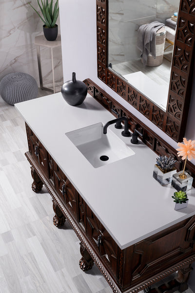James Martin Balmoral 60" Single Vanity Cabinet - Luxe Bathroom Vanities Luxury Bathroom Fixtures Bathroom Furniture