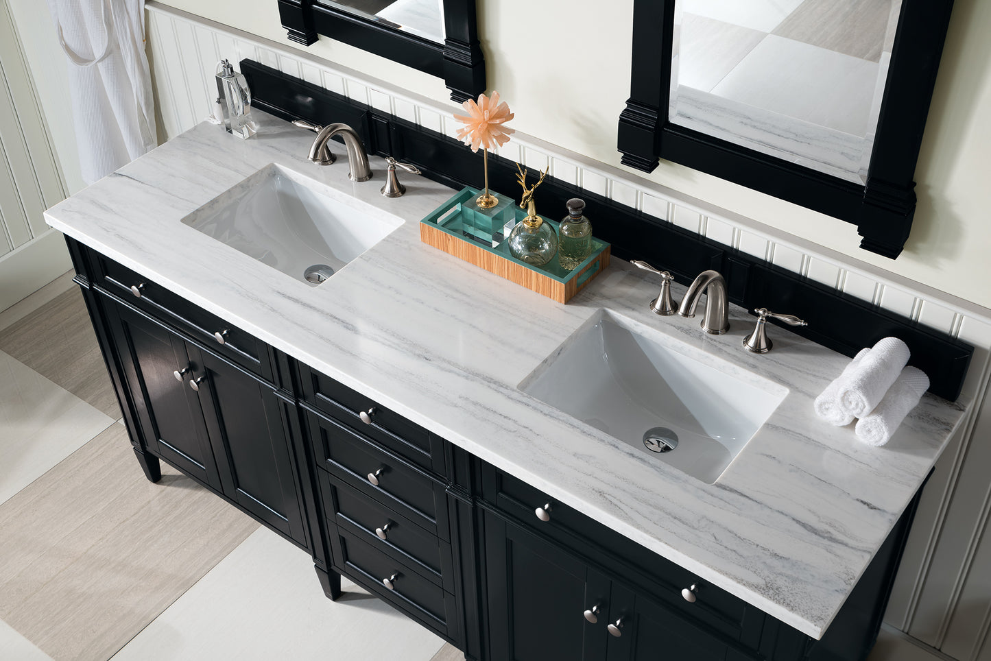 James Martin Brittany 72" Double Vanity - Luxe Bathroom Vanities Luxury Bathroom Fixtures Bathroom Furniture