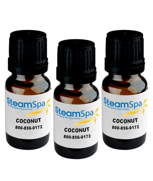 SteamSpa Essence of Coconut Aromatherapy Oil Extract Value Pack - Luxe Bathroom Vanities Luxury Bathroom Fixtures Bathroom Furniture