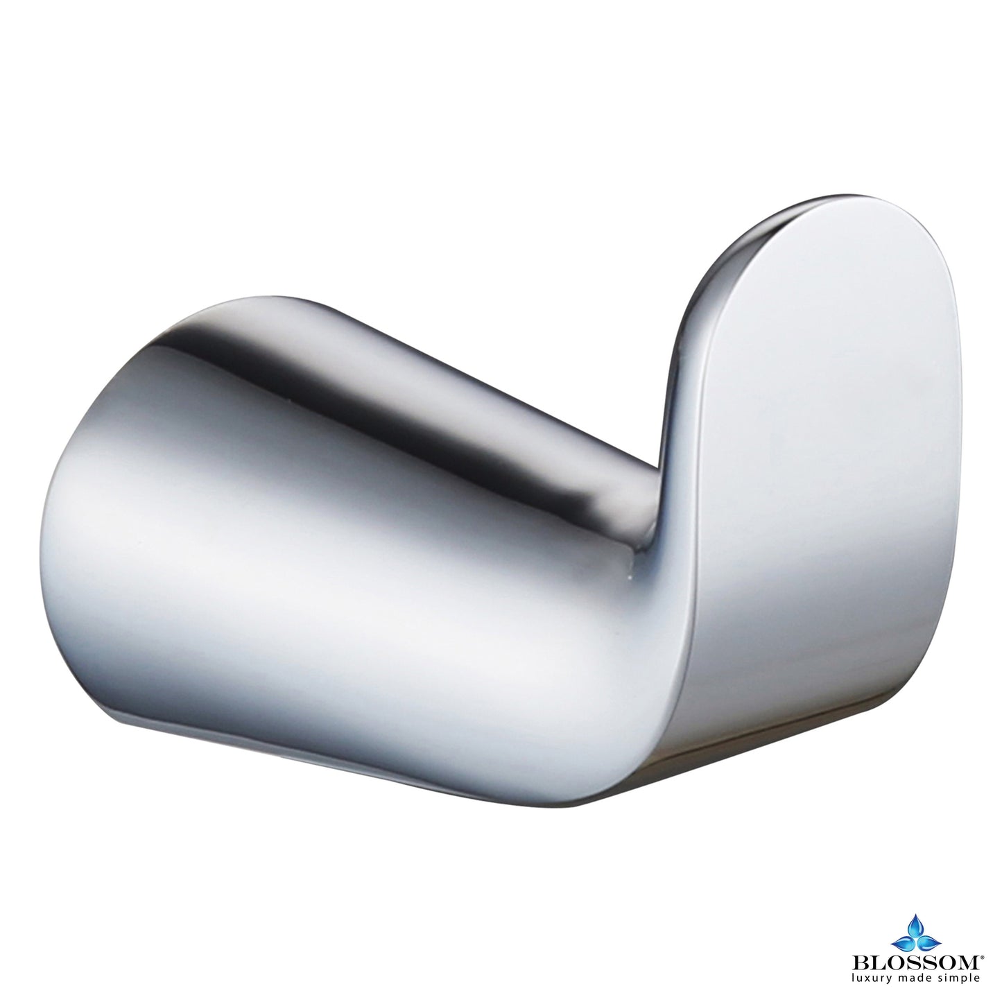 Blossom Robe Hook - Chrome BA0210101 - Luxe Bathroom Vanities Luxury Bathroom Fixtures Bathroom Furniture