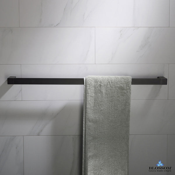 Blossom 24" Single Towel Bar - Luxe Bathroom Vanities Luxury Bathroom Fixtures Bathroom Furniture