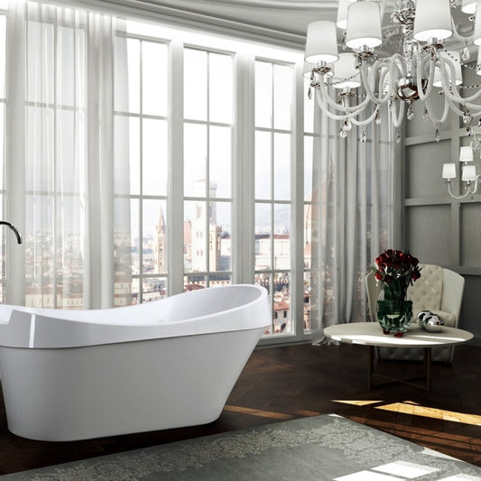 Barletta 69 inch Freestanding Bathtub - Luxe Bathroom Vanities