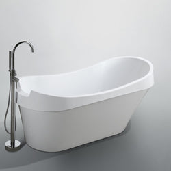 Barletta 69 inch Freestanding Bathtub - Luxe Bathroom Vanities