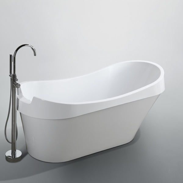 Barletta 69 inch Freestanding Bathtub - Luxe Bathroom Vanities