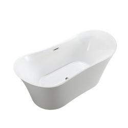 Bergamo 67 inch Freestanding Bathtub - Luxe Bathroom Vanities