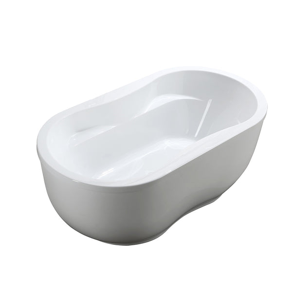 Brescia 65 inch Freestanding Bathtub - Luxe Bathroom Vanities