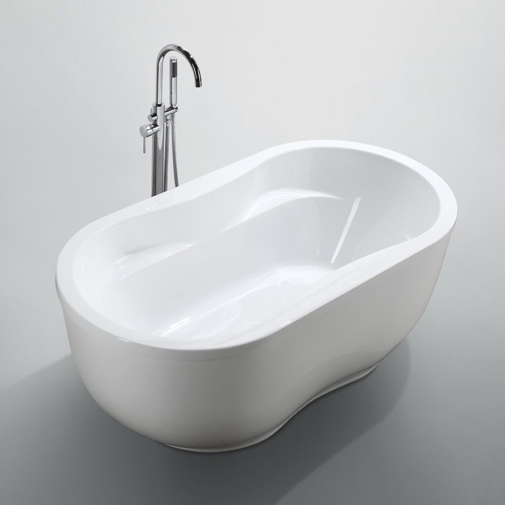 Brescia 65 inch Freestanding Bathtub - Luxe Bathroom Vanities