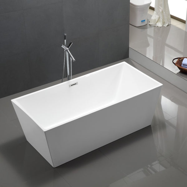 Odessa 67 inch Freestanding Bathtub - Luxe Bathroom Vanities