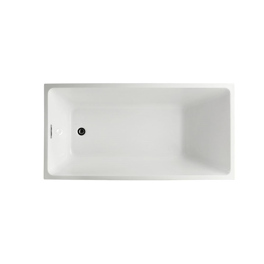 Catania 67 inch Freestanding Bathtub - Luxe Bathroom Vanities