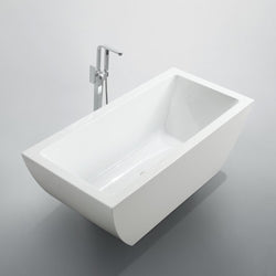 Livorno 59 inch Freestanding Bathtub - Luxe Bathroom Vanities