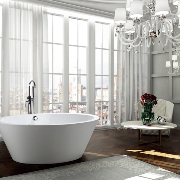 Udine 67 inch Freestanding Bathtub - Luxe Bathroom Vanities