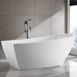 Albi 67 inch Freestanding Bathtub - Luxe Bathroom Vanities