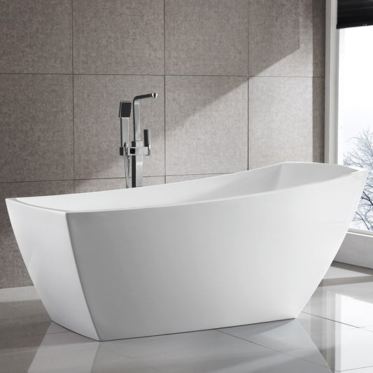 Albi 67 inch Freestanding Bathtub - Luxe Bathroom Vanities