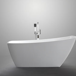 Albi 67 inch Freestanding Bathtub - Luxe Bathroom Vanities