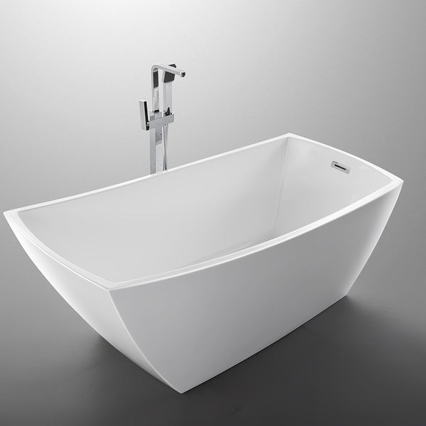 Albi 67 inch Freestanding Bathtub - Luxe Bathroom Vanities