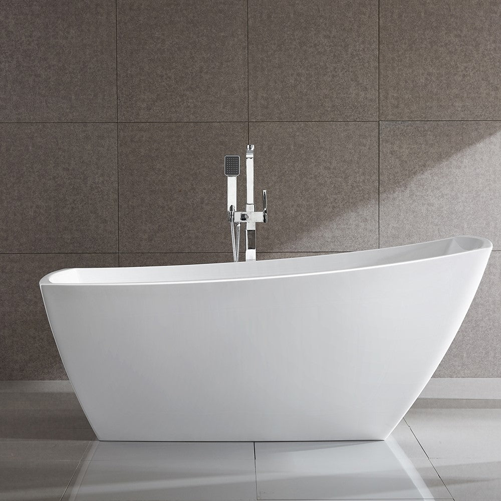 Albi 67 inch Freestanding Bathtub - Luxe Bathroom Vanities