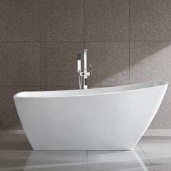 Albi 67 inch Freestanding Bathtub - Luxe Bathroom Vanities