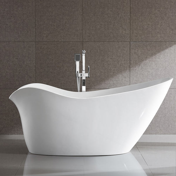Colmar 69 inch Freestanding Bathtub - Luxe Bathroom Vanities