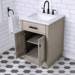 Water Creation CH24C Chestnut 24" Single Bathroom Vanity - Luxe Bathroom Vanities