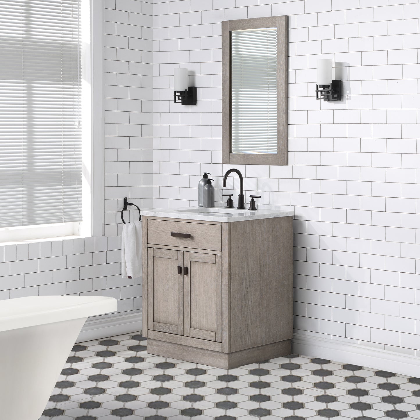 Water Creation CH30C Chestnut 30" Single Bathroom Vanity - Luxe Bathroom Vanities