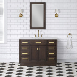 Water Creation CH48B Chestnut 48" Single Bathroom Vanity - Luxe Bathroom Vanities