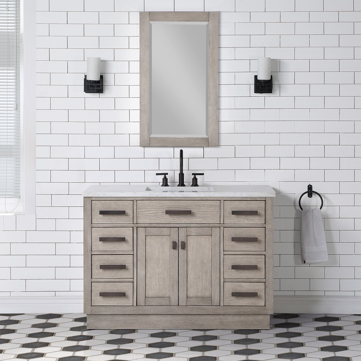 Water Creation CH48A Chestnut 48" Single Bathroom Vanity - Luxe Bathroom Vanities