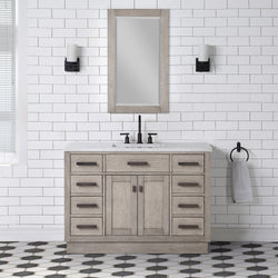Water Creation CH48D Chestnut 48" Single Bathroom Vanity - Luxe Bathroom Vanities