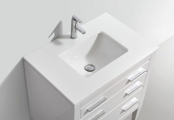 Kubebath Eiffel 30'' Vanity Counter Top - Luxe Bathroom Vanities