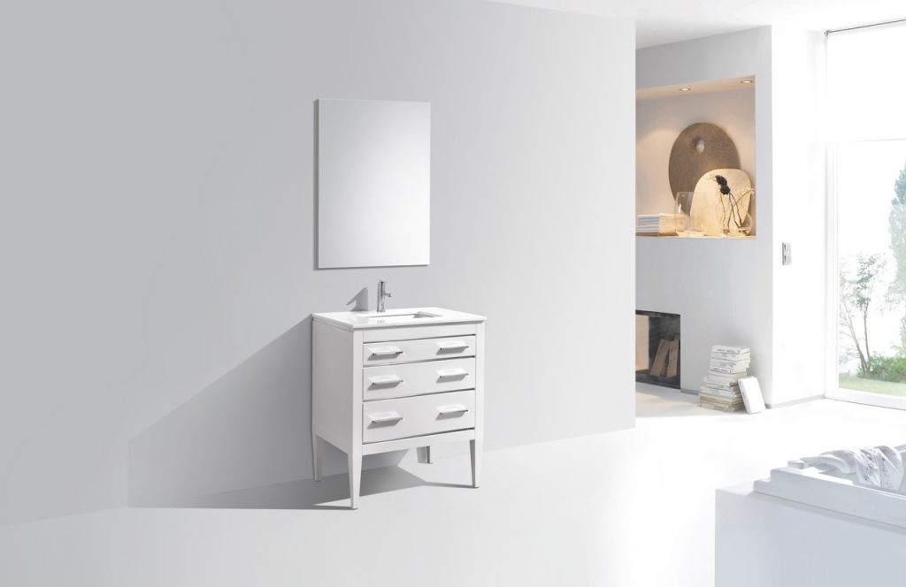 Kubebath Eiffel 30'' Vanity Counter Top - Luxe Bathroom Vanities