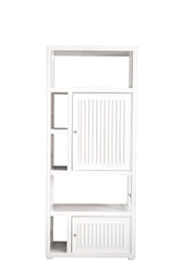 James Martin Athens 30" Bookcase Linen Cabinet (double-sided) - Luxe Bathroom Vanities