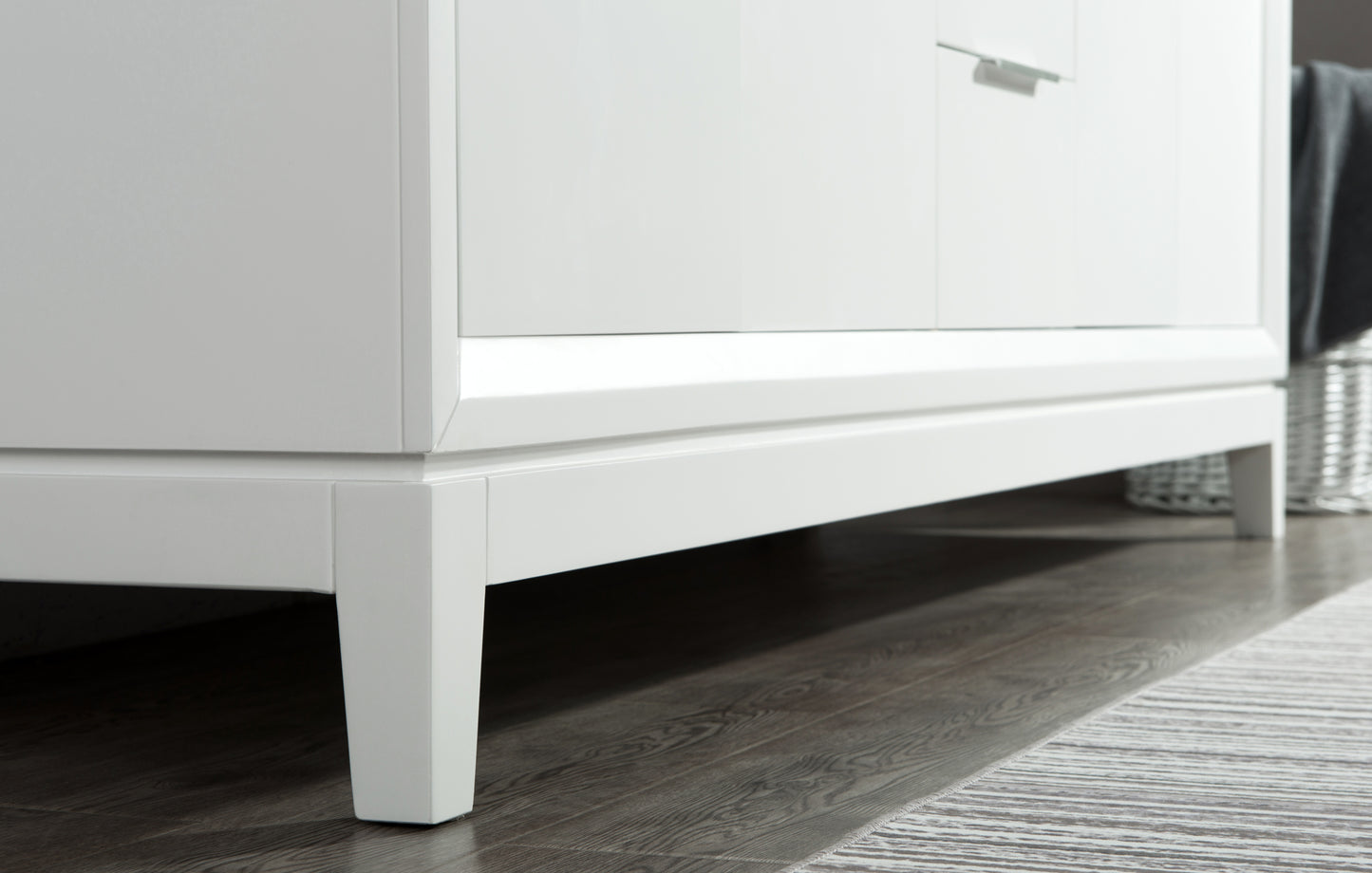 Water Creation Elizabeth 72" Double Sink Carrara White Marble Vanity with Lavatory Faucet - Luxe Bathroom Vanities
