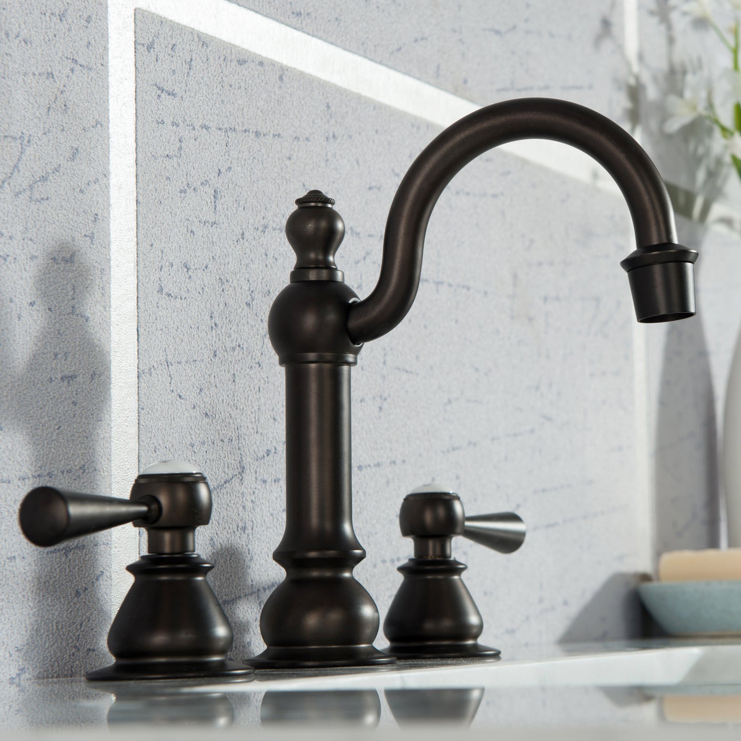Water Creation Elizabeth 72" Double Sink Carrara White Marble Vanity with Lavatory Faucet - Luxe Bathroom Vanities