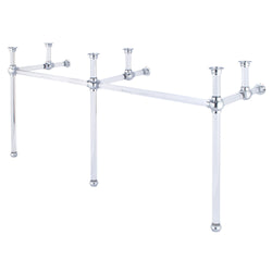 Water Creation Empire 72 Inch Wide Double Wash Stand with P-Trap - Luxe Bathroom Vanities