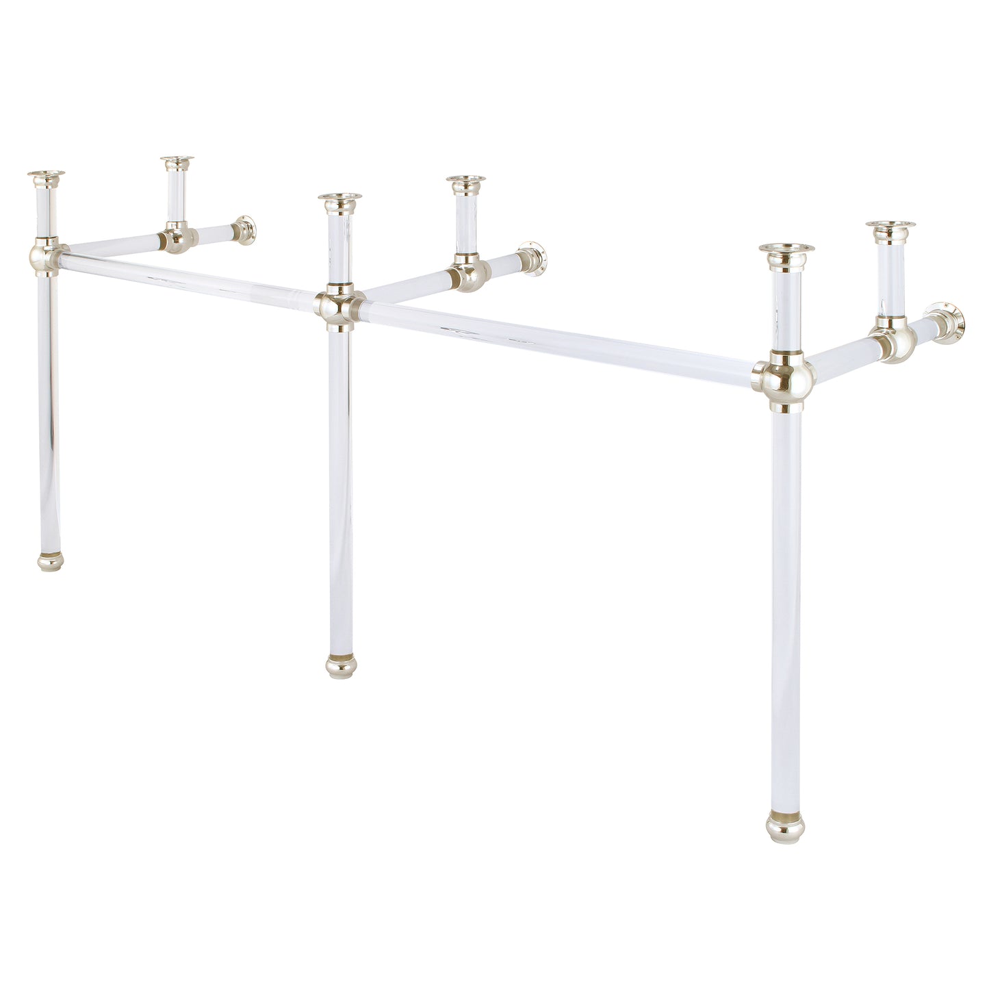 Water Creation Empire 72 Inch Wide Double Wash Stand with P-Trap - Luxe Bathroom Vanities