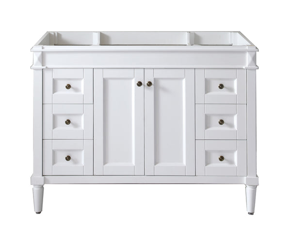 Virtu USA Tiffany 48" Cabinet Only - Luxe Bathroom Vanities Luxury Bathroom Fixtures Bathroom Furniture