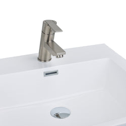 EVIVA Midtown Single Handle (Lever) Bathroom Sink Faucet - Luxe Bathroom Vanities Luxury Bathroom Fixtures Bathroom Furniture