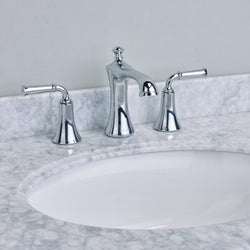 EVIVA Oceanbreeze Widespread (2 Handles) Bathroom Faucet - Luxe Bathroom Vanities Luxury Bathroom Fixtures Bathroom Furniture