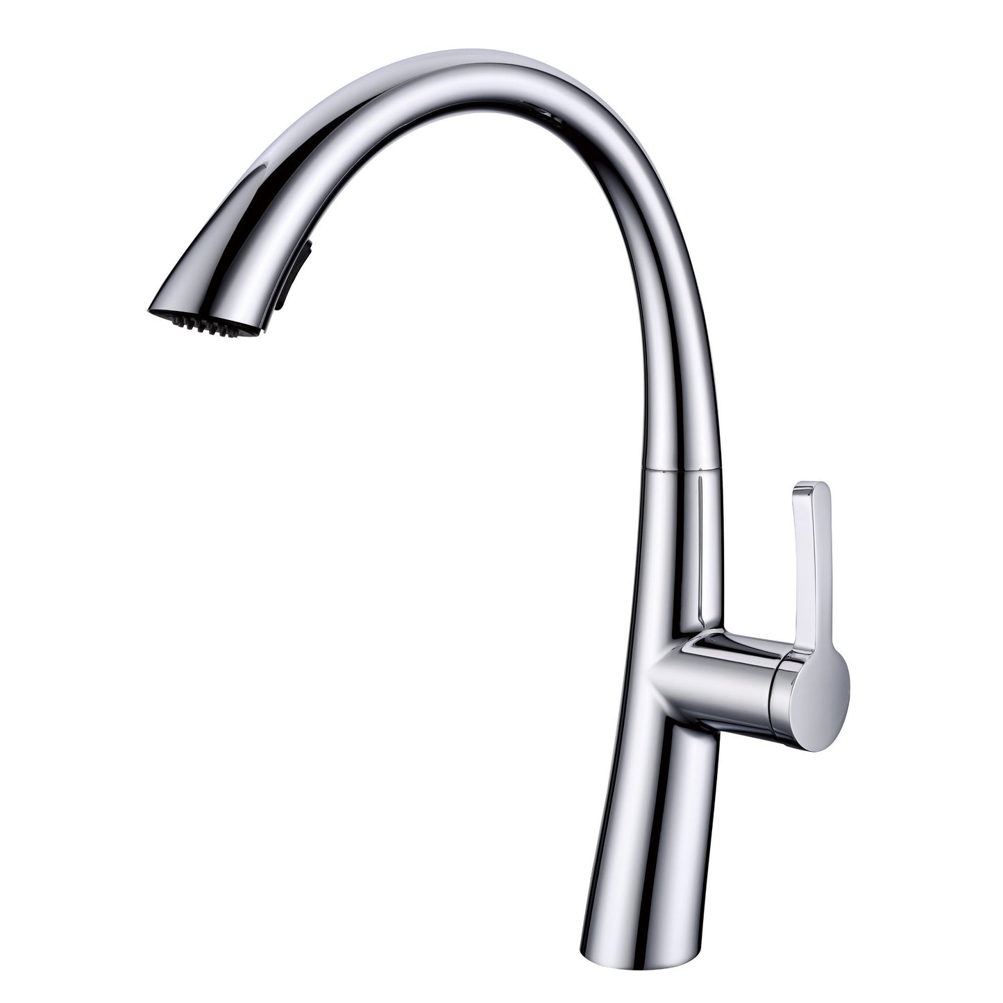 EVIVA Zoe Single Handle Bathroom Sink Faucet (Brushed Nickel) - Luxe Bathroom Vanities Luxury Bathroom Fixtures Bathroom Furniture