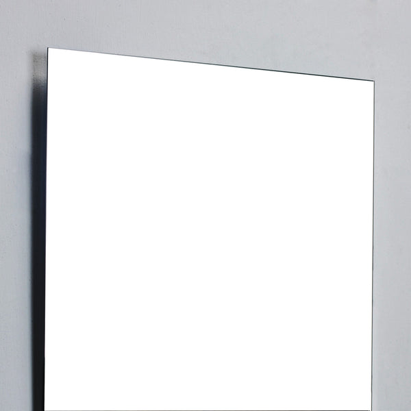 Eviva Reflection 31.5" Frameless Bathroom Wall Mirror - Luxe Bathroom Vanities Luxury Bathroom Fixtures Bathroom Furniture