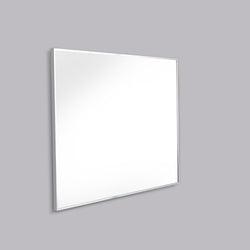 Eviva Sax 42 in. Polished Chrome Framed Bathroom Wall Mirror - Luxe Bathroom Vanities Luxury Bathroom Fixtures Bathroom Furniture