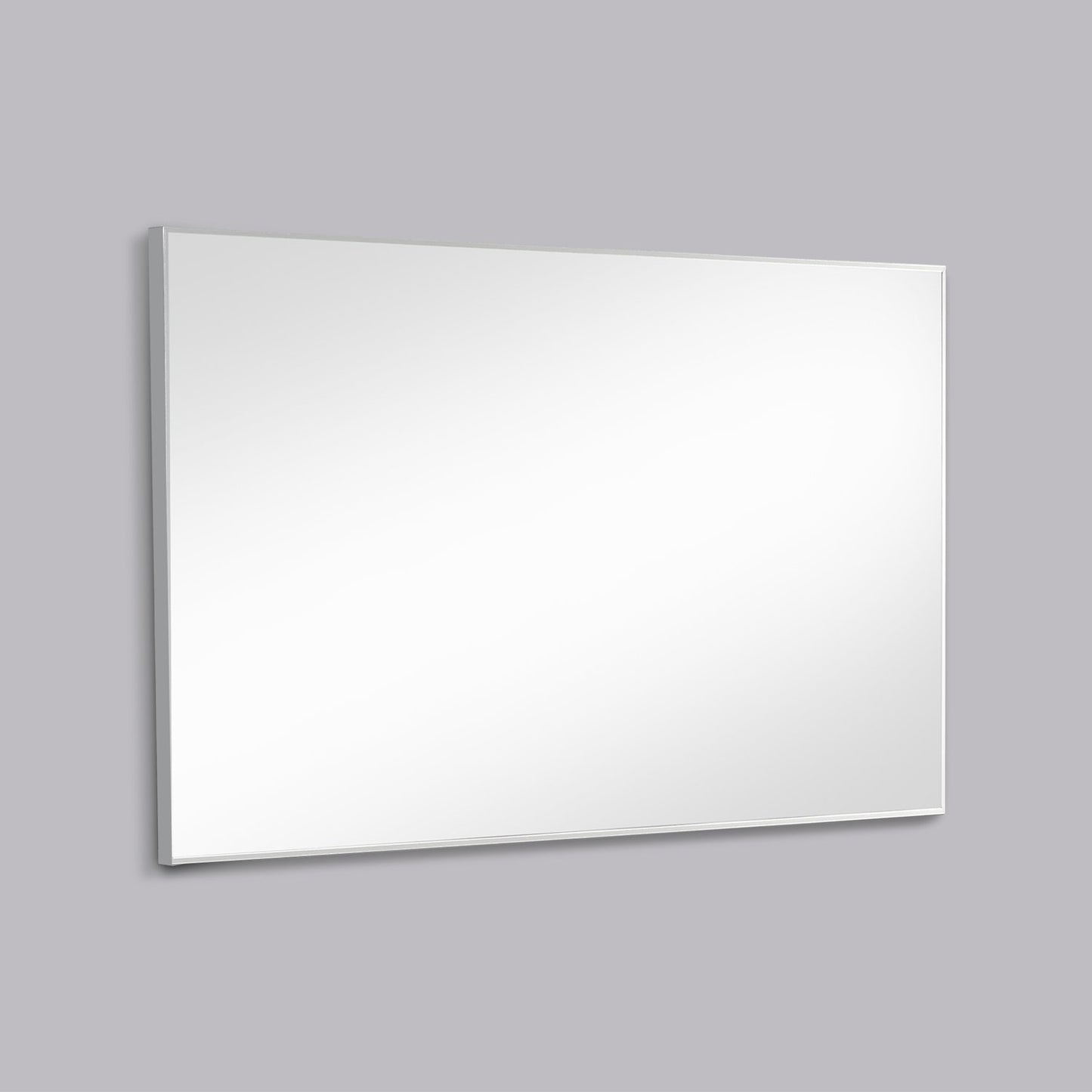 Eviva Sax 72 in. Polished Chrome Framed Bathroom Wall Mirror - Luxe Bathroom Vanities Luxury Bathroom Fixtures Bathroom Furniture