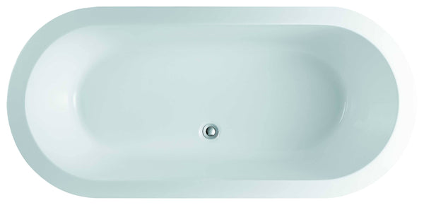 Eviva Ramo Free Standing 60" Acrylic Bathtub - Luxe Bathroom Vanities Luxury Bathroom Fixtures Bathroom Furniture